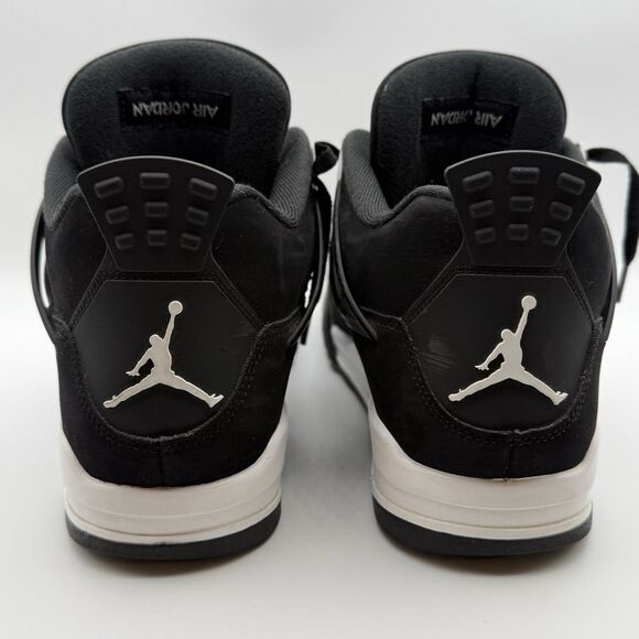 Air Jordan 4 Retro Black/White-Black Men’s Size 10 FQ8138-001 main image 12